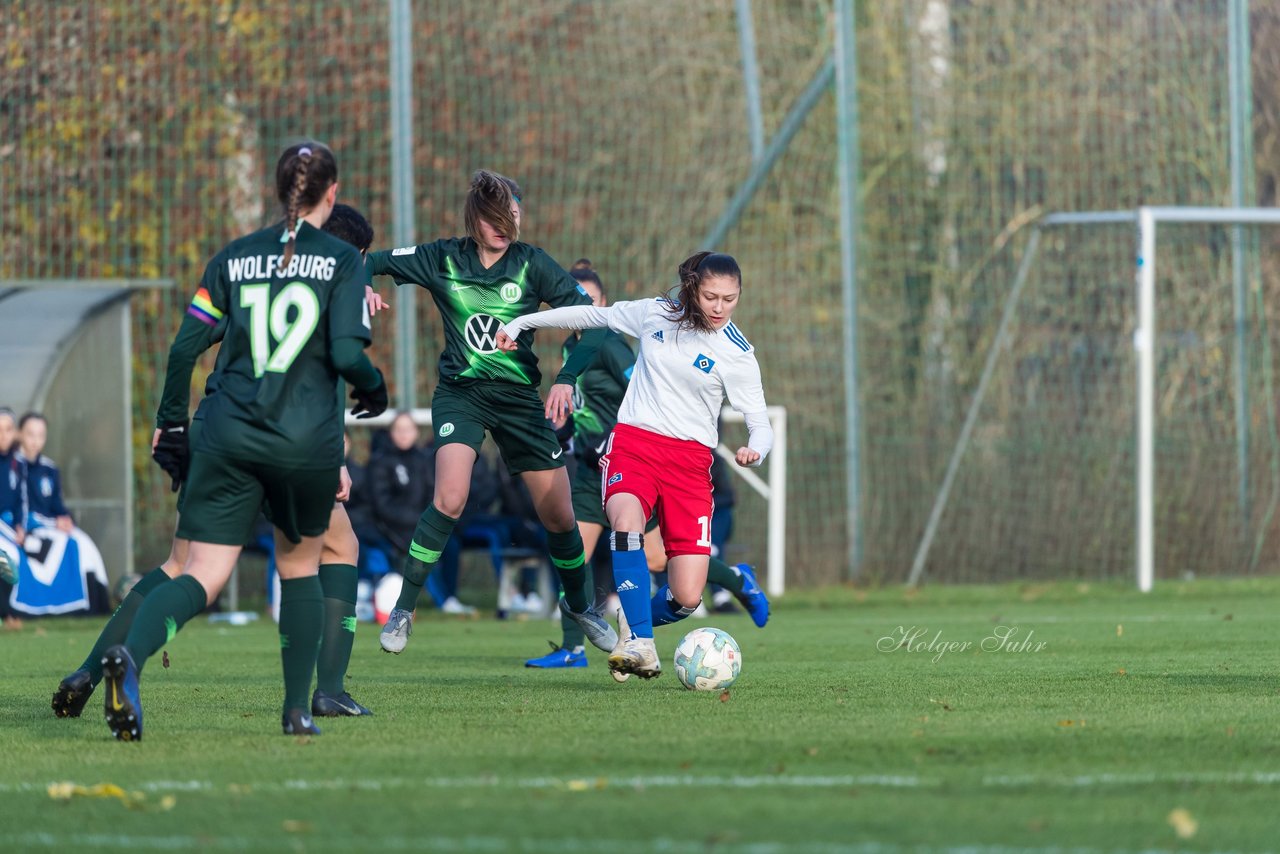 Bild 53 - B-Juniorinnen HSV - VfL Wolfsburg : Ergebnis: 2:1